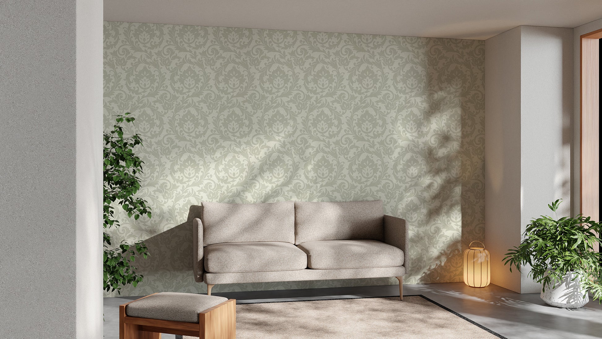 Vibrant Autumn Leaves Wall Mural Design