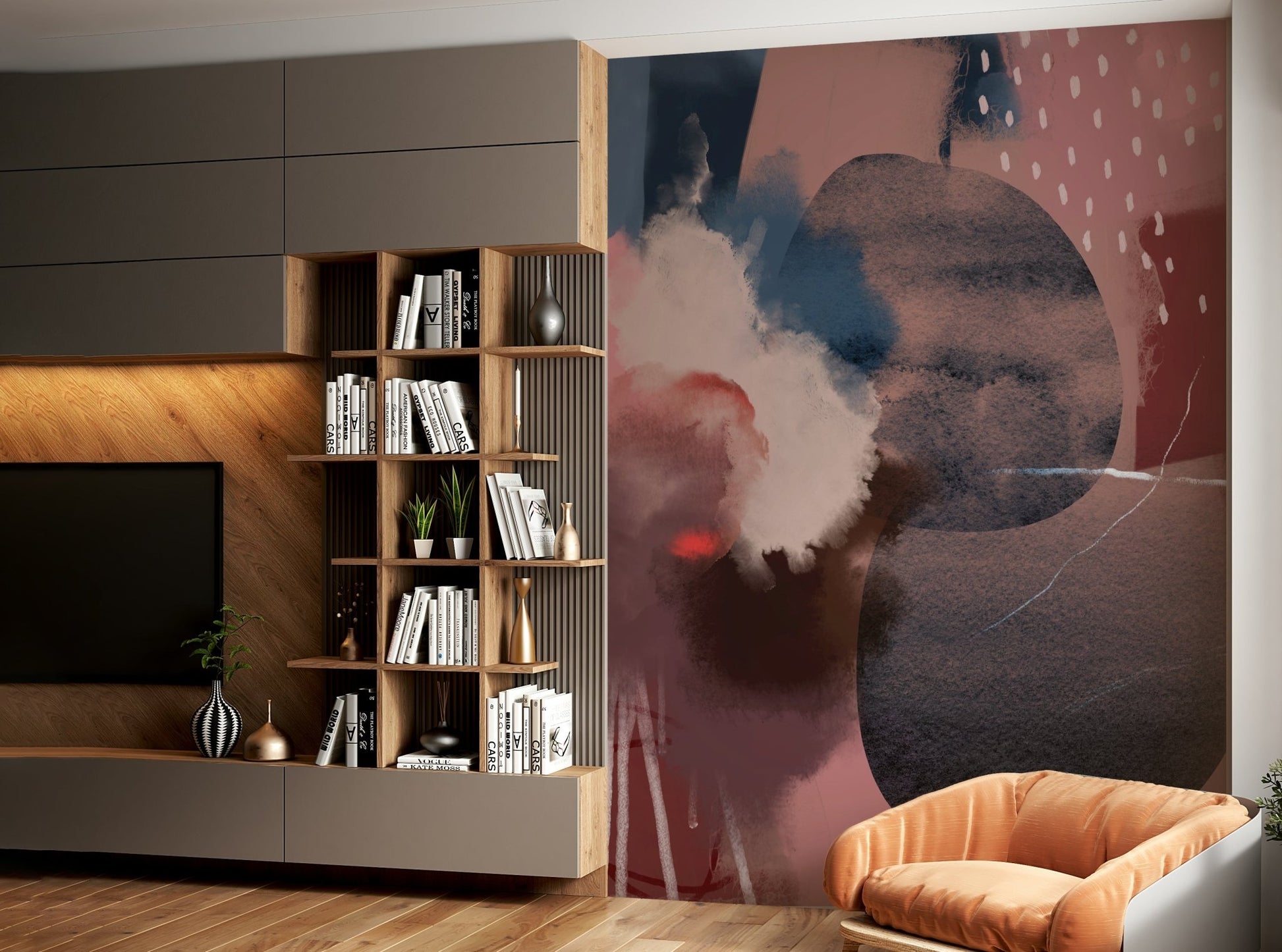 Autumn colors wall mural

