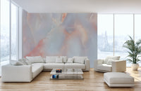 Smooth warm onyx wallpaper for modern living spaces
