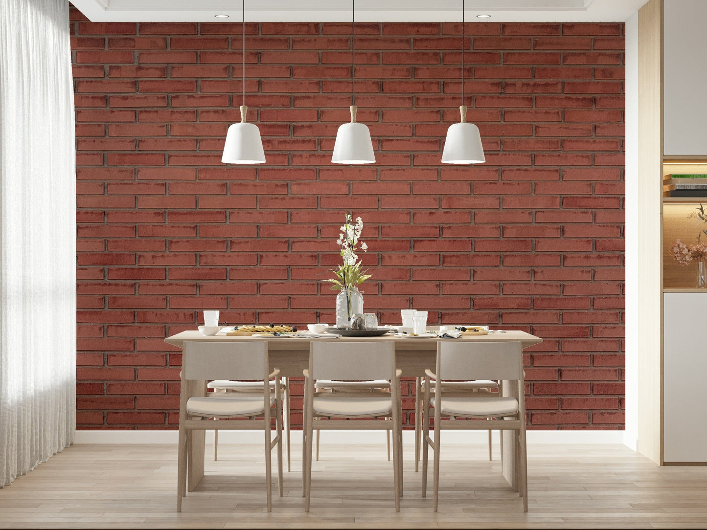 An artistic minimalist texture mural for home decor.

