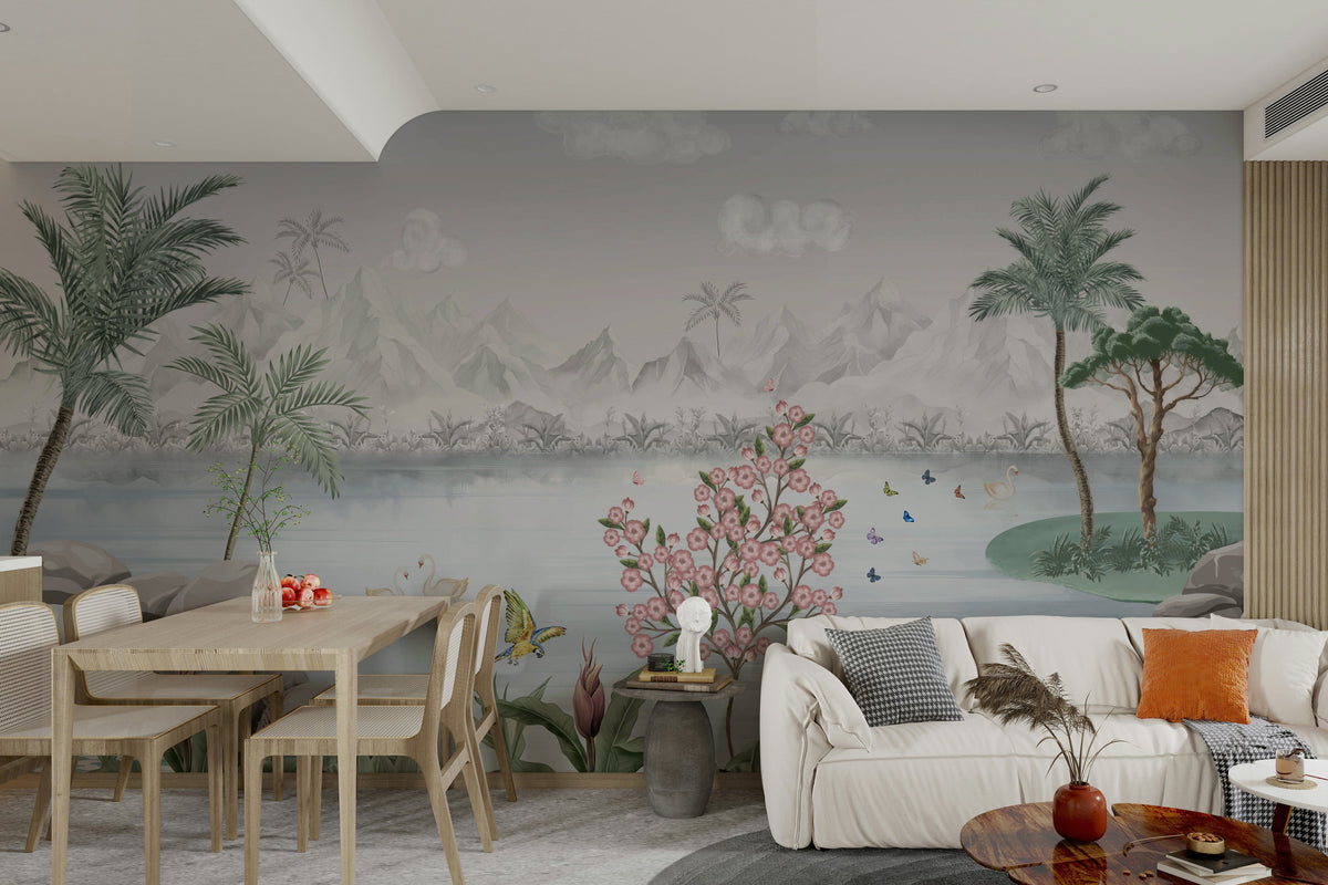 The composition is full and detailed, with a sense of natural abundance.

