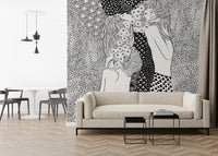 Water Serpents Wall Mural