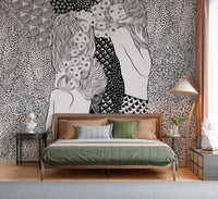 Water Serpents Wall Mural