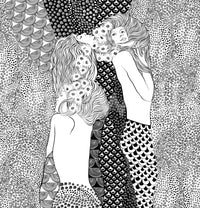 Water Serpents Wall Mural