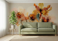 Watercolor Bloom Wall Mural