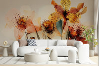 Watercolor Bloom Wall Mural