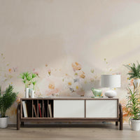 Dreamy floral wallpaper for walls

