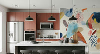 Watercolor Harmony Wall Mural