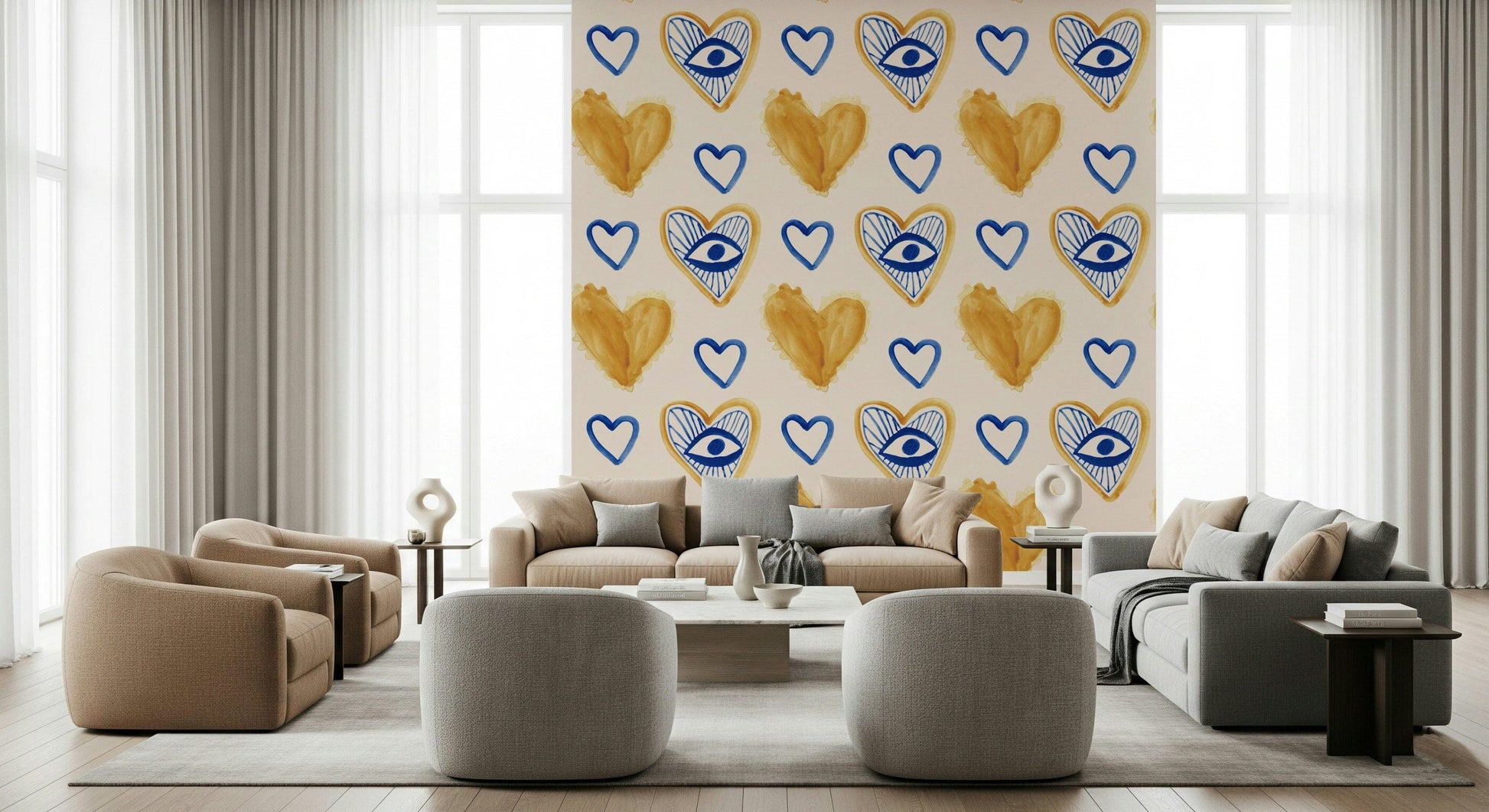 Delicate washes of heartfelt hues adding warmth and calm to interiors.