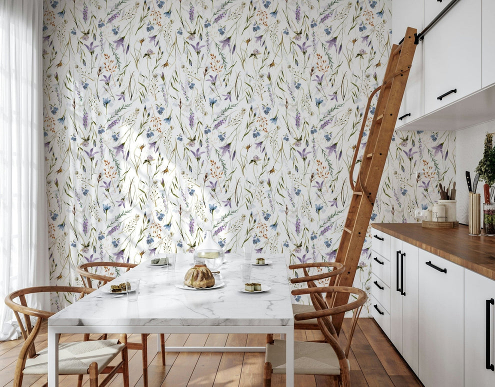 Watercolor Wildflower Wallpaper