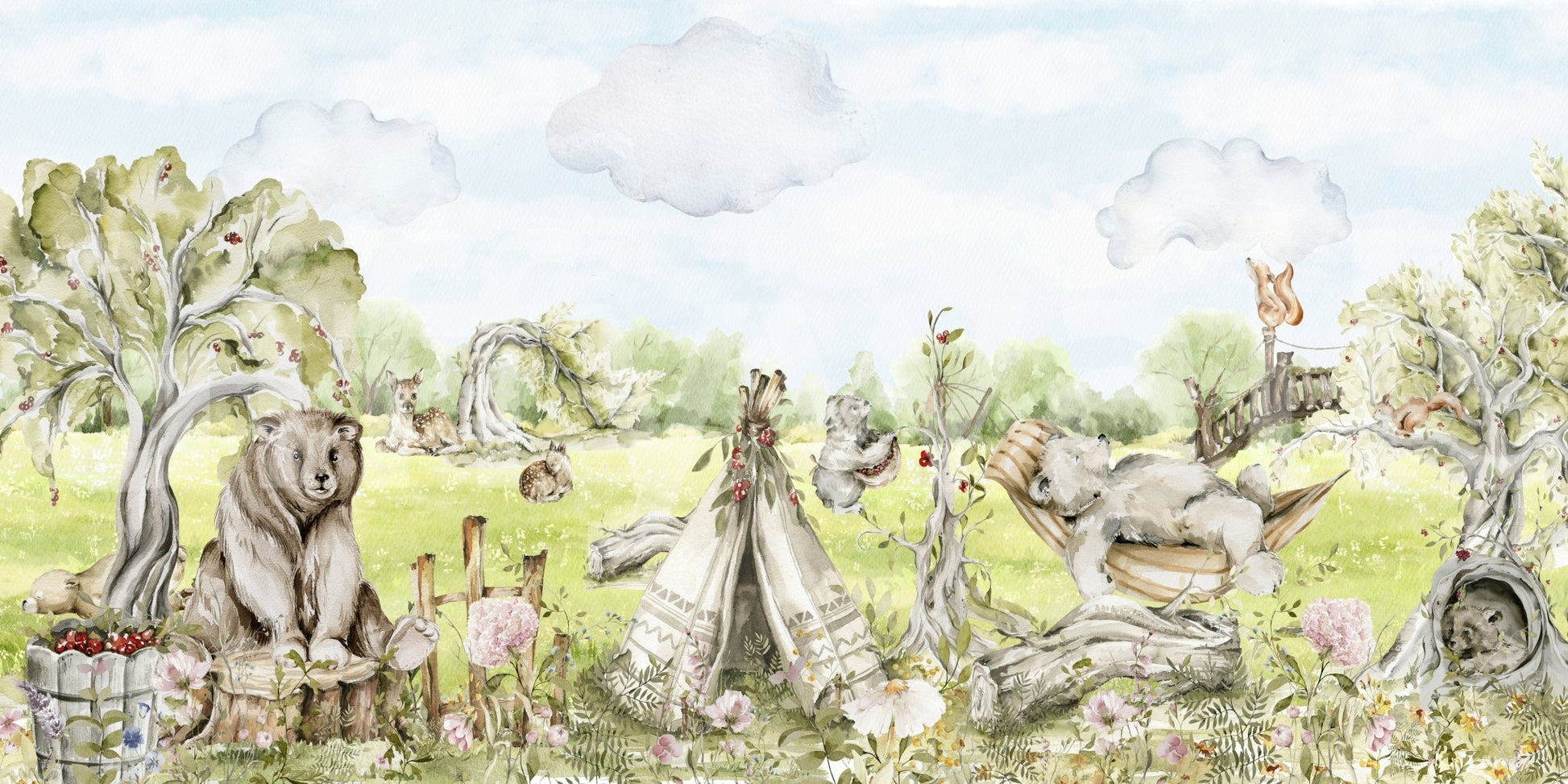 Unique animal-themed wallpaper with a creative twist.

