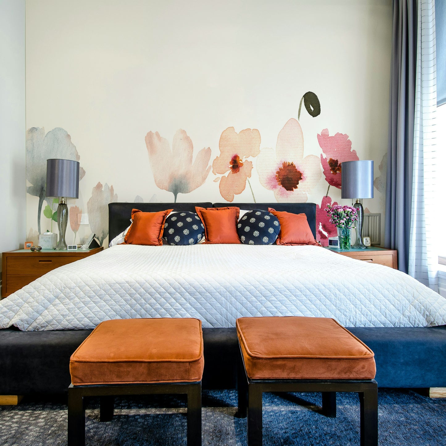 Watercolor Wildflower Wallpaper