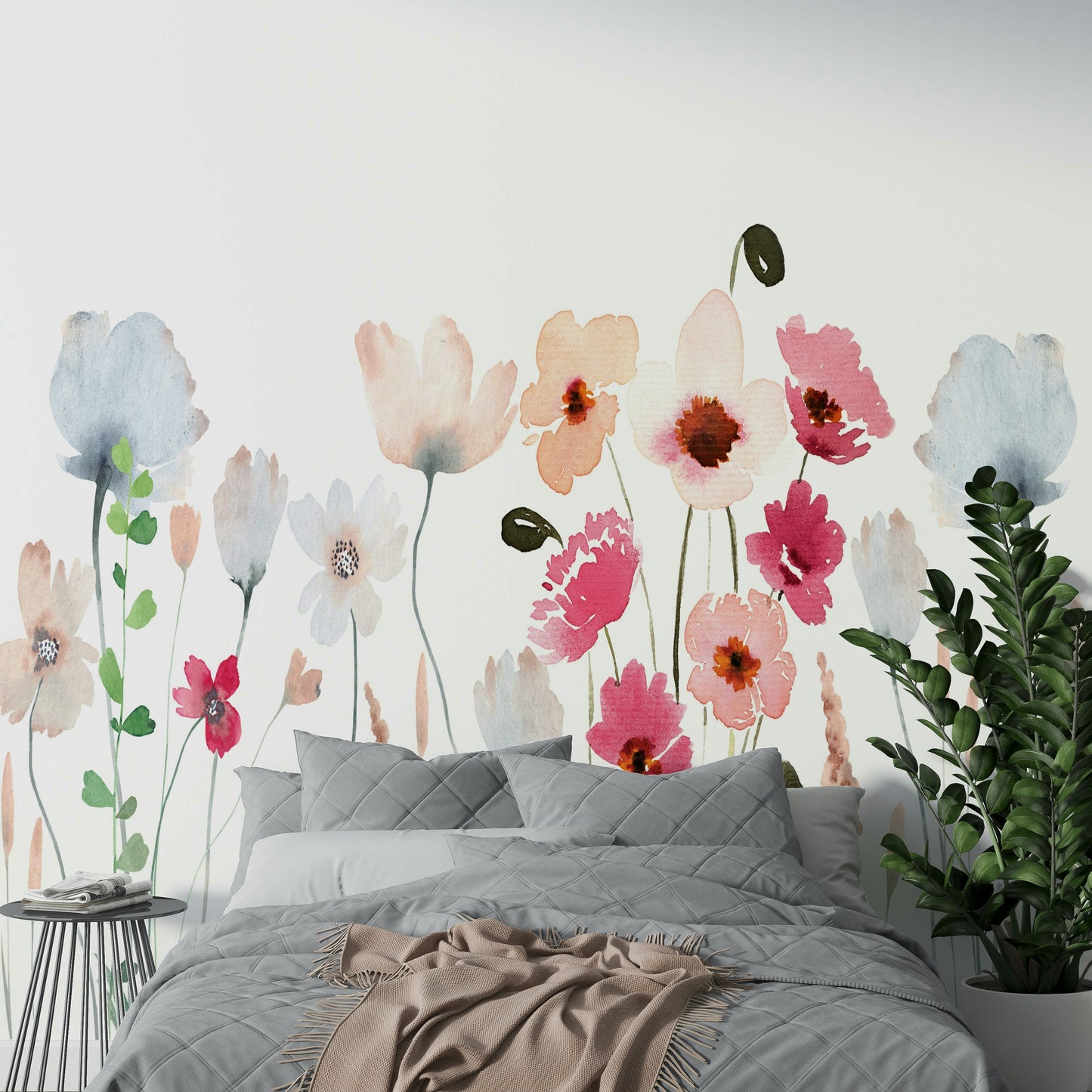 Watercolor Wildflower Wallpaper