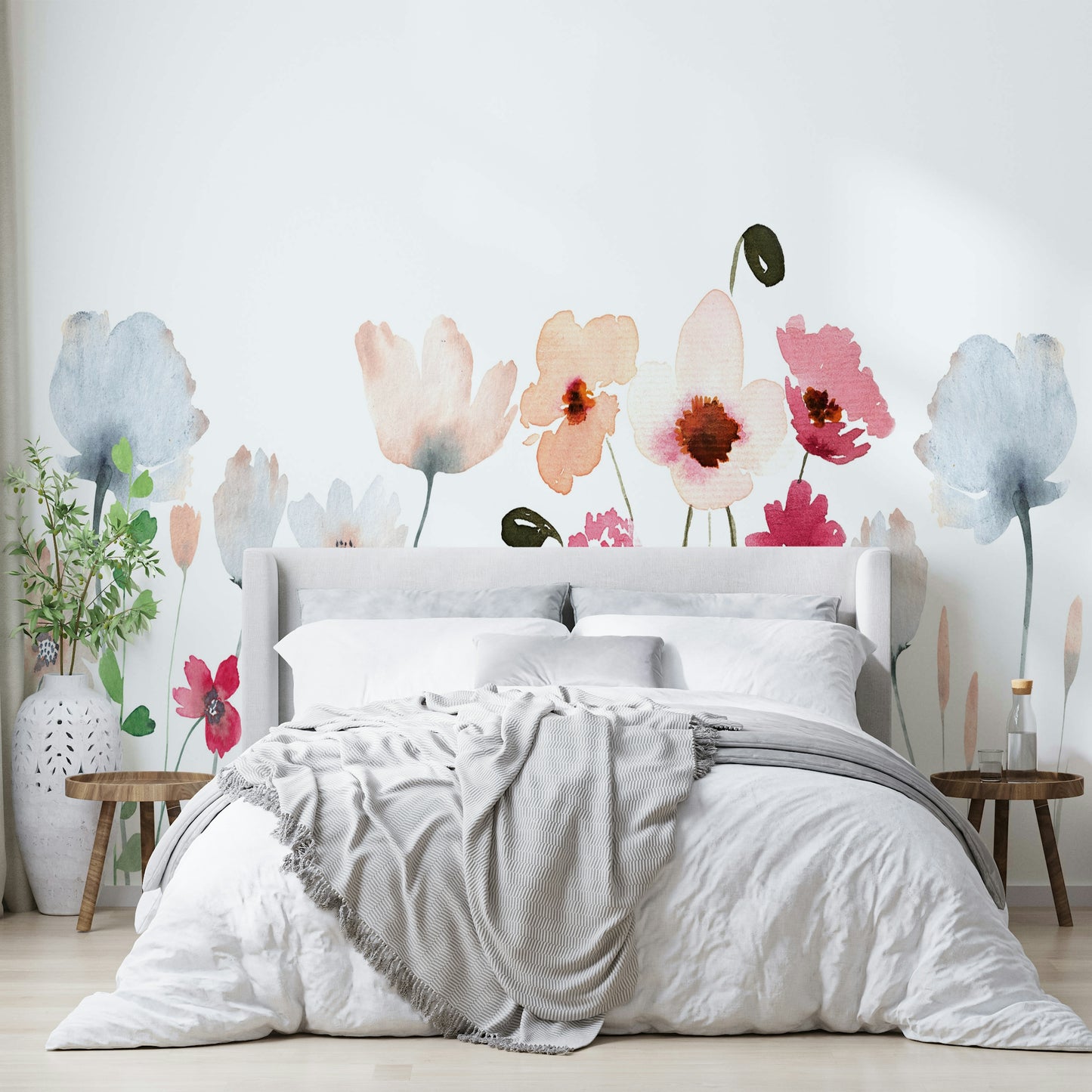 Watercolor Wildflower Wallpaper