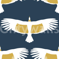 Bird in flight mural wallpaper

