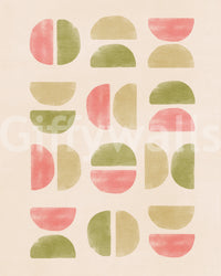 Structured arch wallpaper for walls

