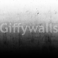 Grey to black gradient mural


