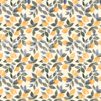 Cheerful lemon wall backdrop

