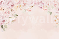Classic flower mural wallpaper

