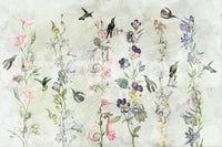 Neutral botanical wallpaper

