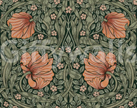 Sophisticated William Morris wallpaper for cozy spaces

