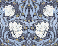 Detailed pimpernel wallpaper for vintage decor

