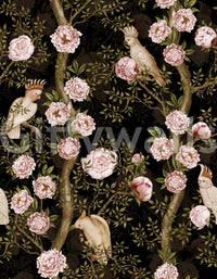 Whisper-soft tropical wallpaper perfect for calming spaces.

