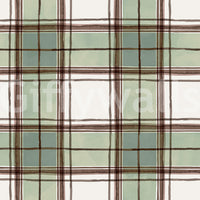 Neutral stripe wallpaper with an elegant, hand-drawn feel.

