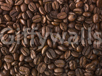 Espresso Delight wall mural for coffee lovers' home decor.

