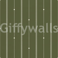 Refined olive drab wallpaper with minimalist stripes

