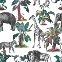 Soft matte finish botanical wallpaper for bedrooms

