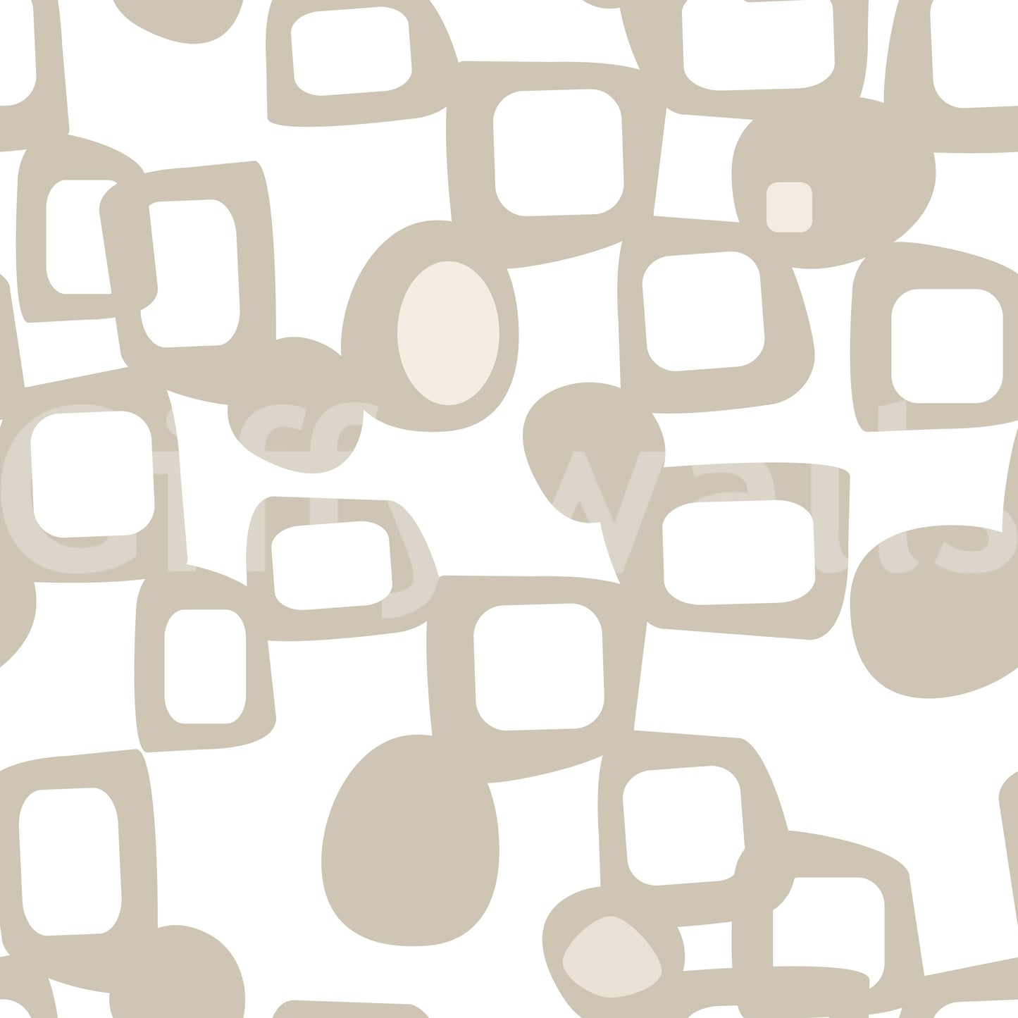 Versatile pattern suitable for different room sizes

