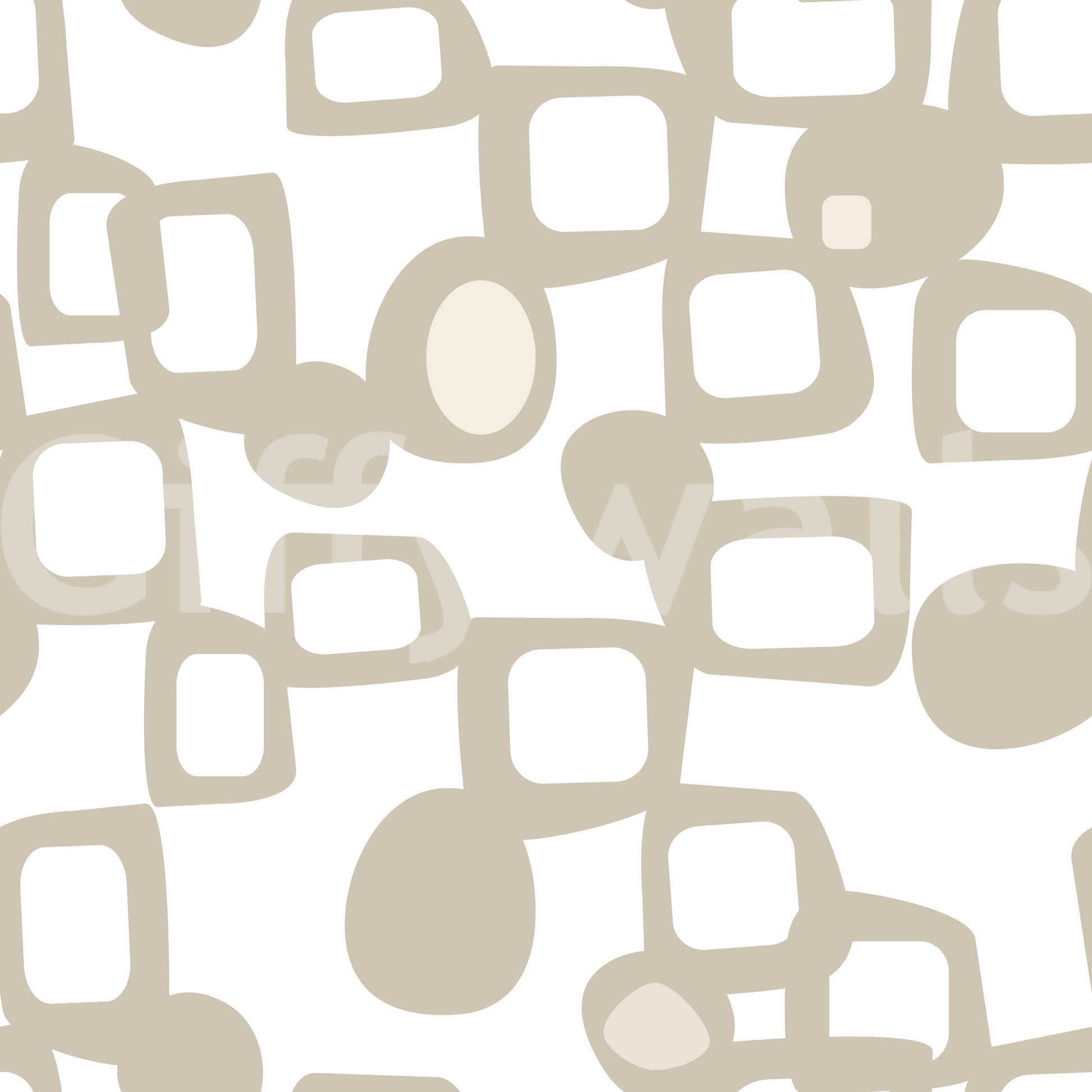 Versatile pattern suitable for different room sizes

