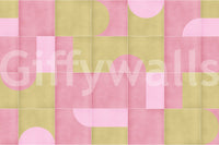 Statement wall with retro tile style

