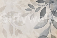 Minimal leaf wallpaper for peaceful spaces

