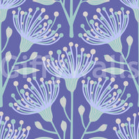 Subtle botanical wallpaper for interiors
