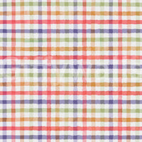 Modern and colorful checkered plaid wallpaper.

