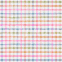 Easy to install soft checkered mural.
