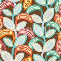 Hints of vintage aesthetic from the 60s or 70s.