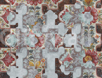 Hints of both antique and contemporary design.