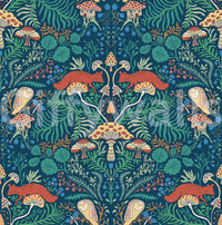 Captures the essence of a hidden forest floor.
