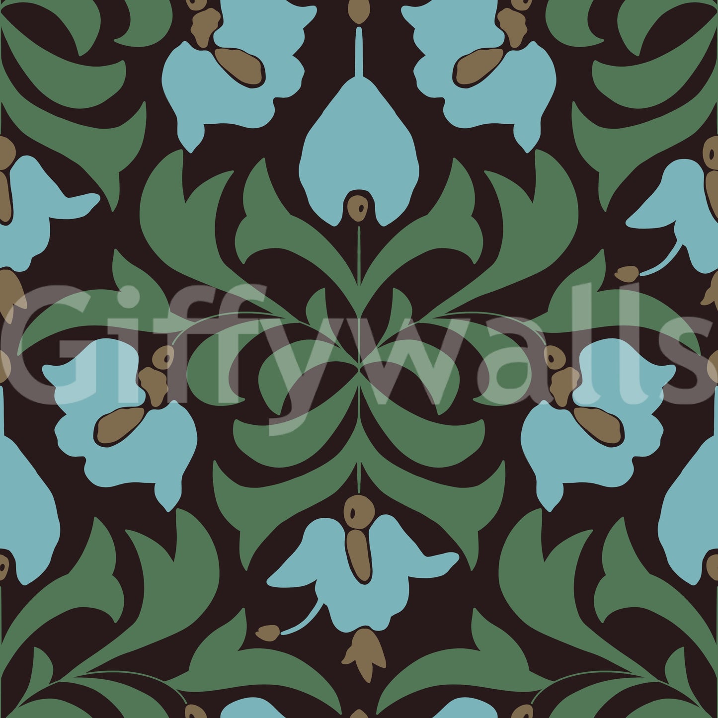 Provides a gentle, artistic backdrop.
