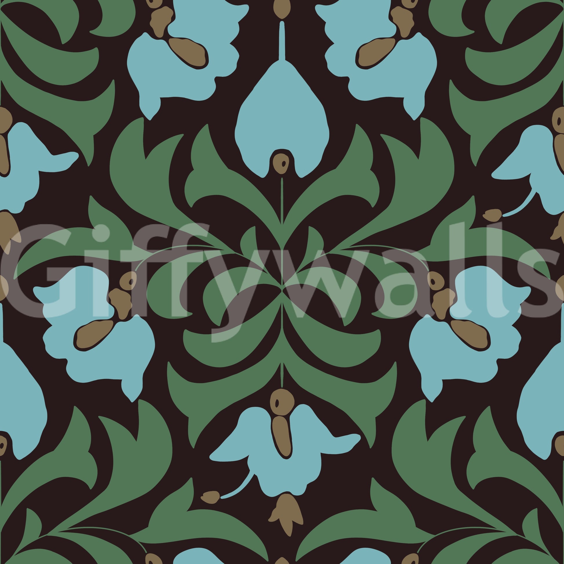 Provides a gentle, artistic backdrop.
