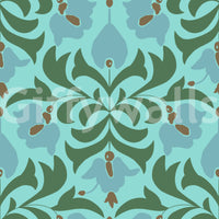 Provides a refreshing and artistic backdrop.
