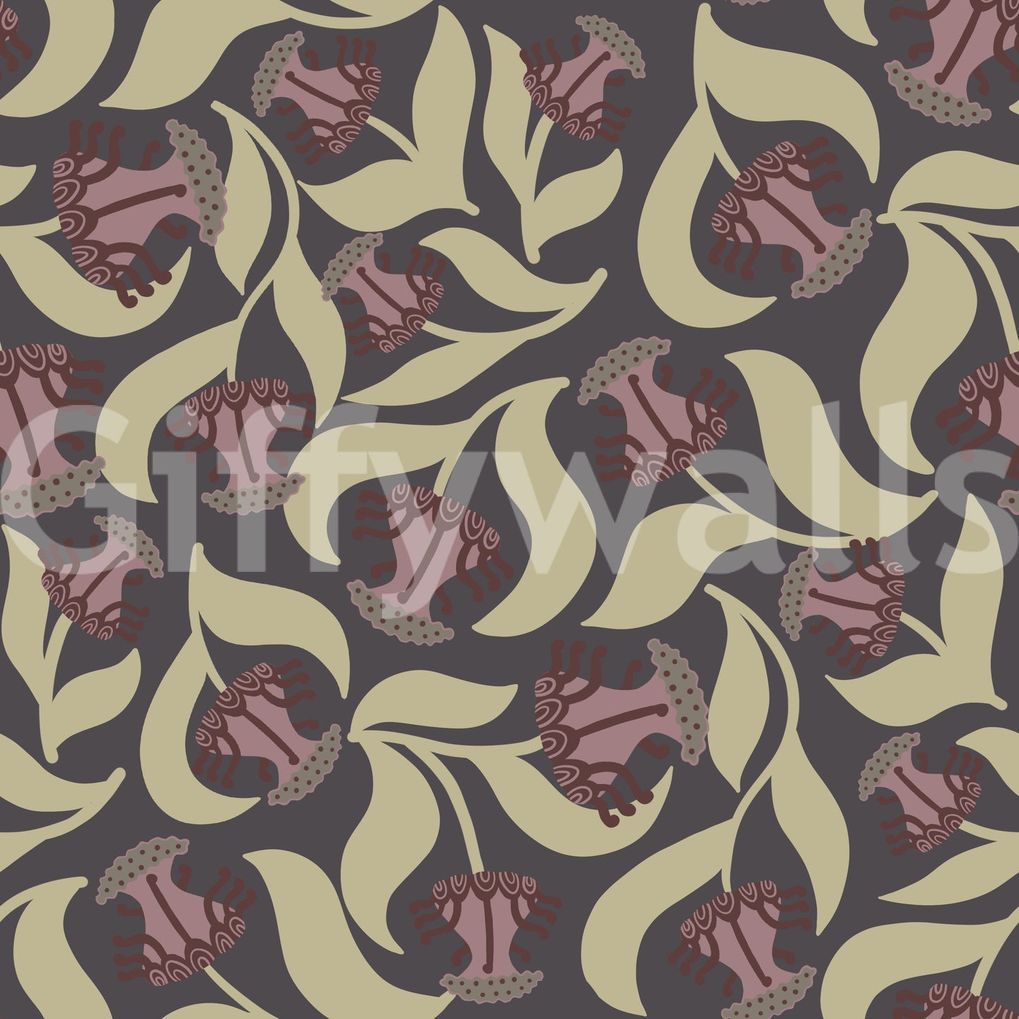 Provides a unique and artistic backdrop.
