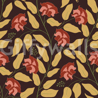 Provides a soothing and artistic backdrop.
