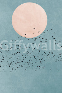 Suitable for an inspirational, modern, or imaginative interior.
