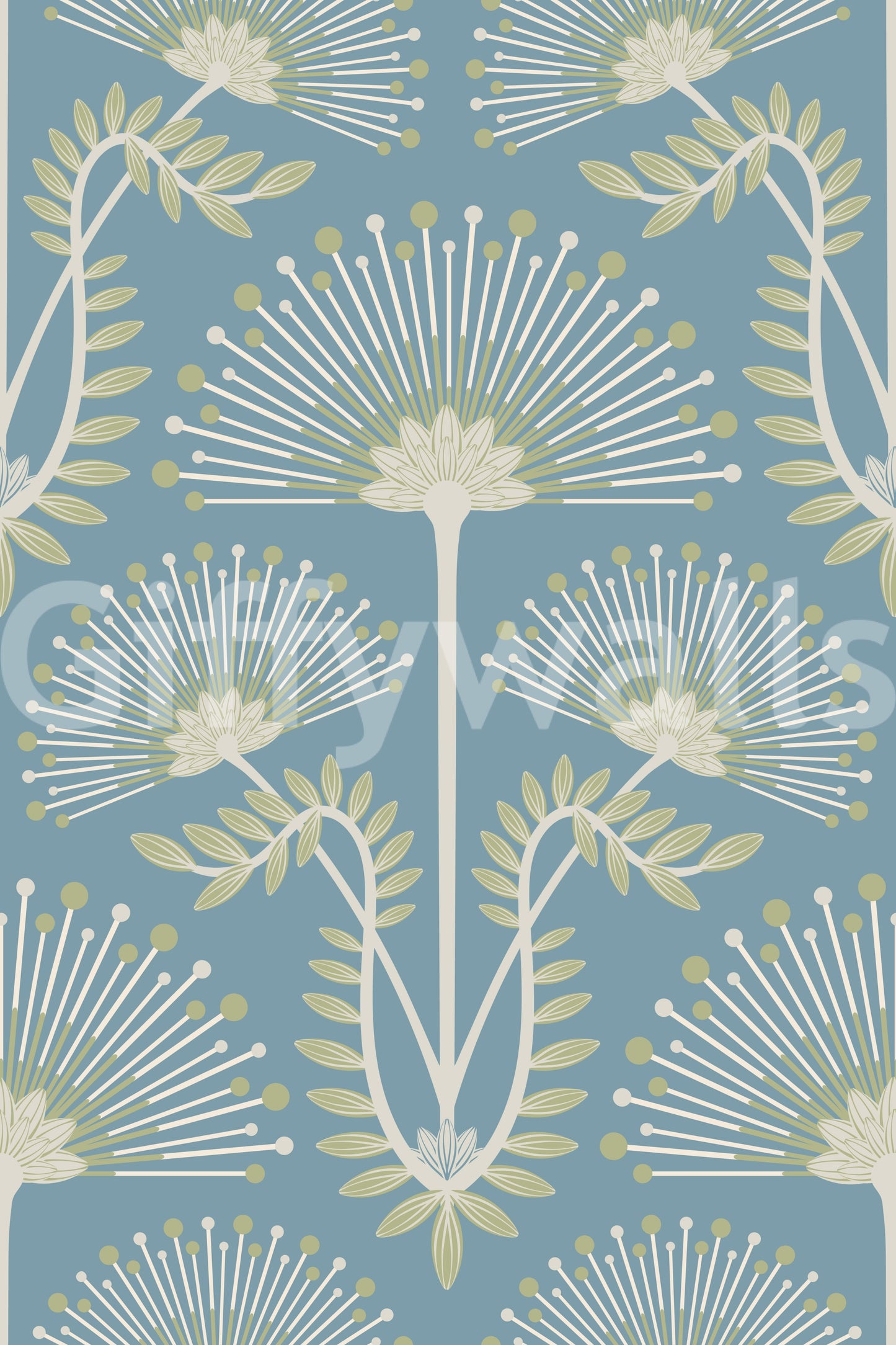 Provides a grand and artistic backdrop.
