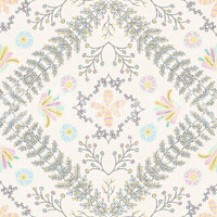 botanical motifs on a white background

