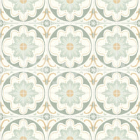 beautiful handmade tile look wallpaper

